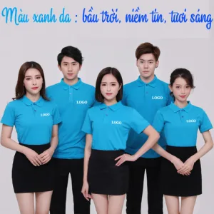 dong phuc mau xanh ya