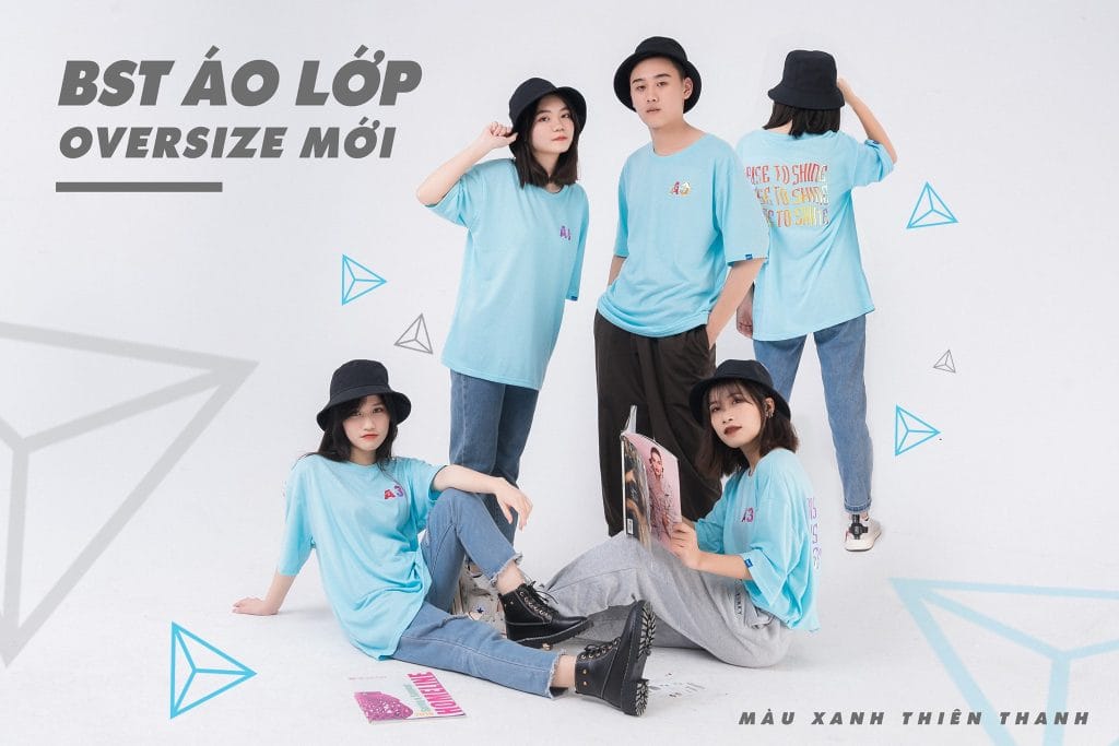áo lớp oversize