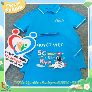 Áo Lớp Polo Trơn 2024