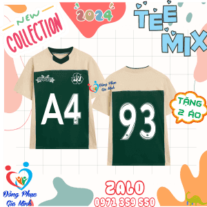 áo lớp TeeMix : Xanh Ve Chai Be