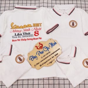 Áo Polo Trắng 3 Sọc – Sạch Sẽ & Năng Động | Đồng Phục Gia Minh
