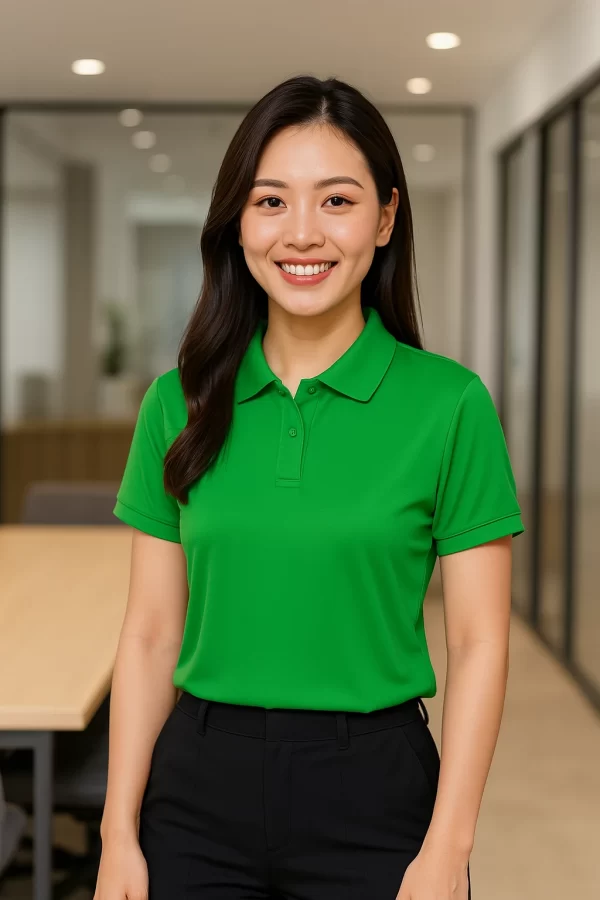 Áo Đồng Phục PoLo: Xanh Két