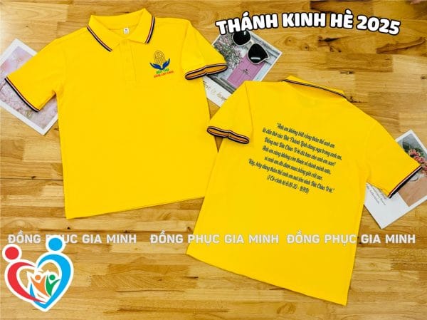 Áo Thun Cổ Trụ Thánh Kinh Hè 2025 – Poly Thái Full Size - Ảnh 2