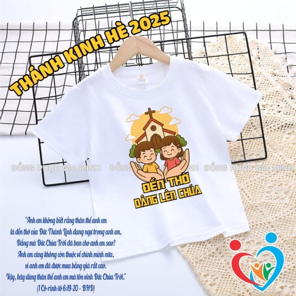 Áo Thánh Kinh Hè 2025 – Đền Thờ Dâng Lên Chúa