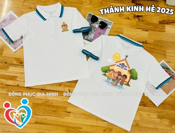 Áo Thun Cổ Trụ Thánh Kinh Hè 2025 – Poly Thái Full Size - Ảnh 4