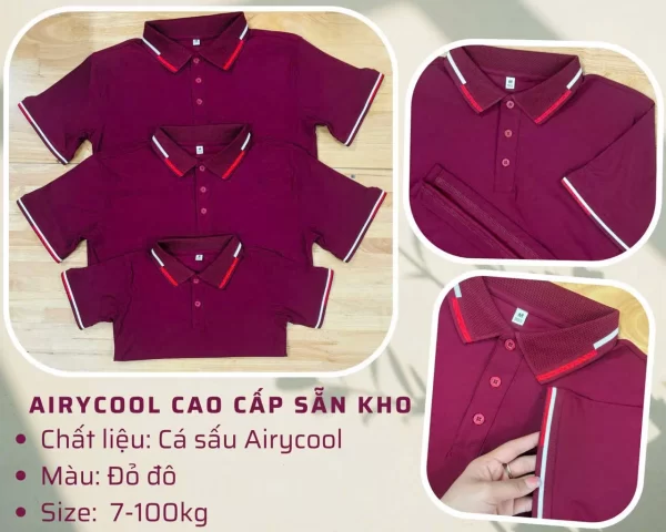 Polo Airycool Đỏ Đô – Năng Lượng Bùng Nổ & Khát Vọng Thành Công - Ảnh 6