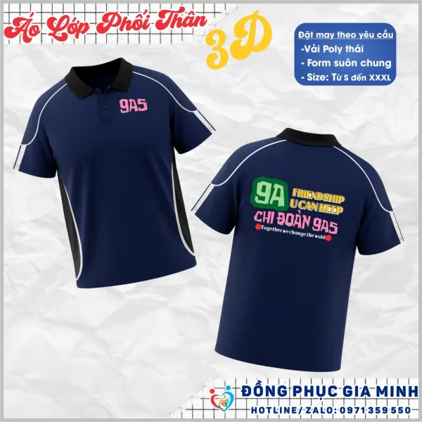 Áo Lớp In 3D Theo Yêu Cầu