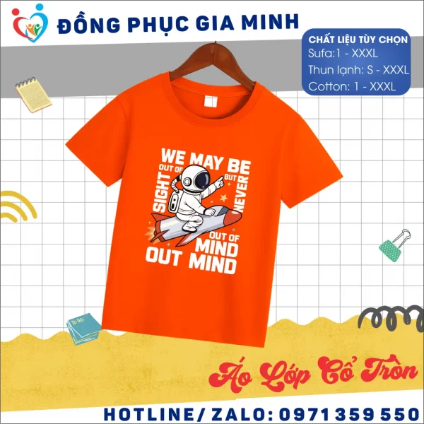 Áo lớp cổ tròn 2026